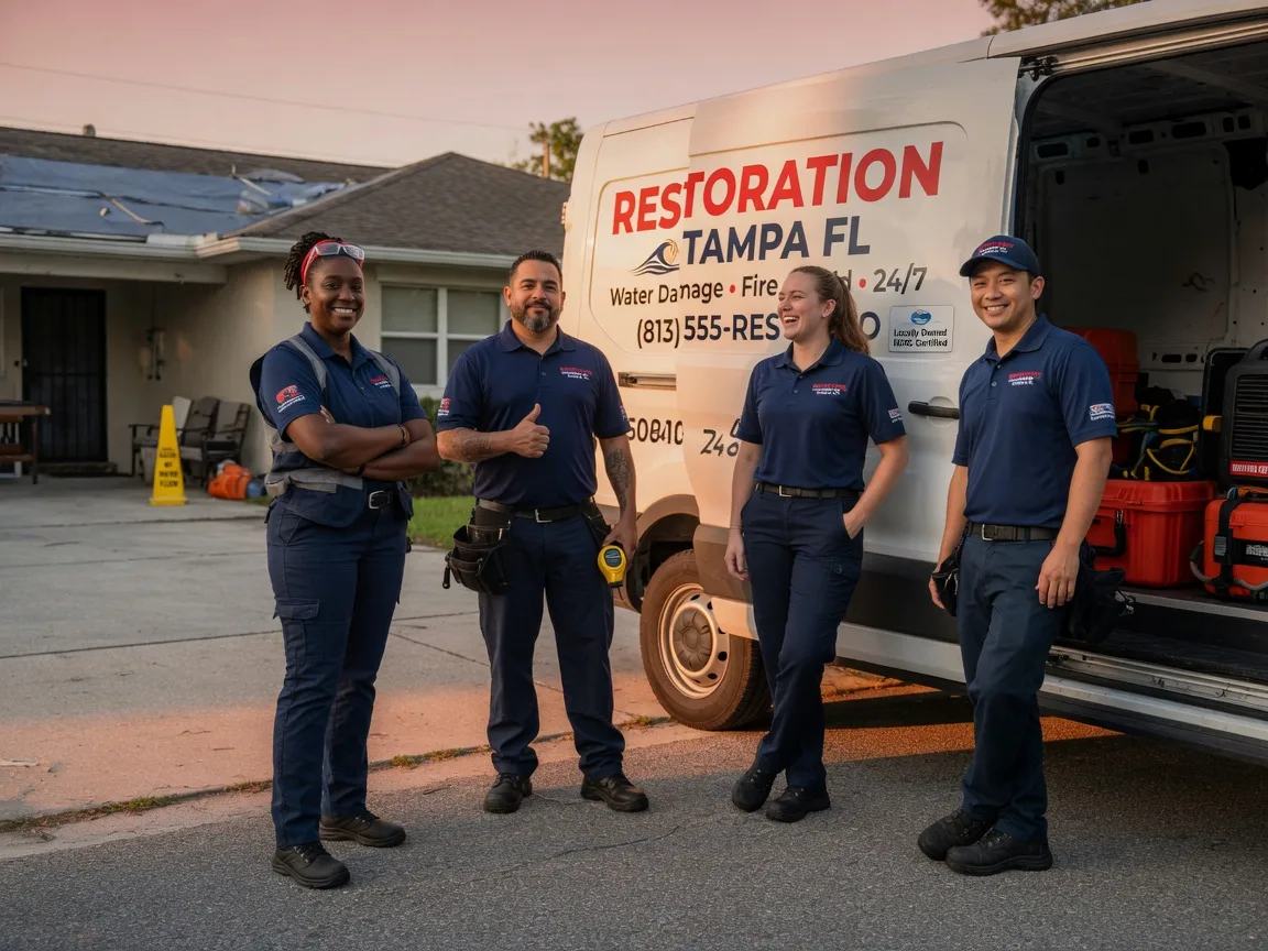 Water Damage Restoration company in Zephyrhills, FL